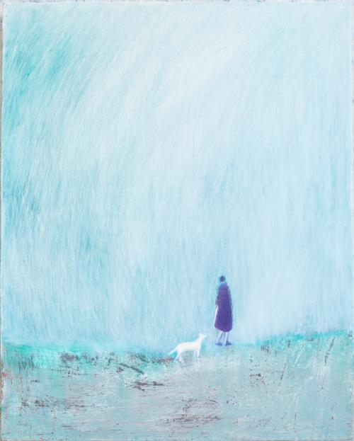 봄 마중 - 51cm x65.5cm Acrylic on Canvas .2017
