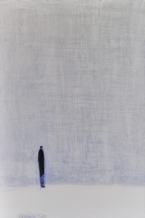 허승희,아마도..,41x53cm, acrylic on canvas, 2018,